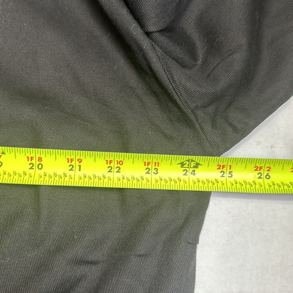 Halston Women’s Size XXLarge Black Gold Button Front Military Jacket NWT - Picture 10 of 11